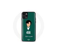 Coque - Maniacase - Iphone 13 mini - Squid Game Seong Gi Hun No 456 - Silicone - Nero