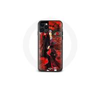 Coque - Maniacase - Iphone 13 Pro Max - Itachi Uchiwa Naruto - Flessibile - Nero