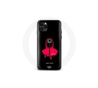 Coque - Maniacase - Iphone 13 Pro - Nero - Squid Game Square - Morbida