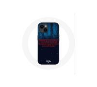 Coque - Maniacase - Iphone 14 - Logo Stranger Things - Morbido - Nero