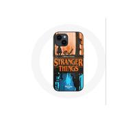 Coque - Maniacase - Iphone 14 - Nero - Flessibile - Stranger Things