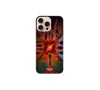 Coque - Maniacase - iPhone 16 Pro Max - Nero - Flessibile - Stranger Things
