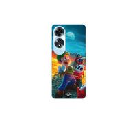 Coque - Maniacase - Oppo A60 - Super Mario Bros - Morbida - Nera