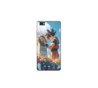 Coque - Maniacase - P8 Lite - Akira Toriyama - Morbido - Blu