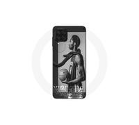 Coque Maniacase per Samsung Galaxy A22 4G Kobe Bryant NBA mentalità black mamba