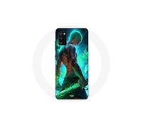 Coque Maniacase per Samsung Galaxy A41 One Piece Zoro 3D Manga anime Fanart