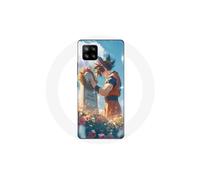 Coque Maniacase per Samsung Galaxy A42 5g Akira Toriyama Son Goku Tombe