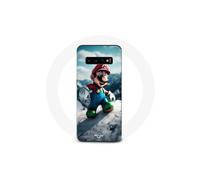 Coque Maniacase per Samsung Galaxy S10 Plus Super Mario Bros Mario