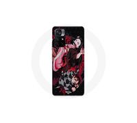Coque Maniacase per Xiaomi Poco M4 Pro 5G demon slayer tanjiro nezuko attacco combattimento