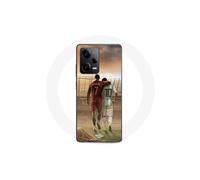 Coque Maniacase per Xiaomi Redmi Note 12 Pro 5G cristiano ronaldo messi goat