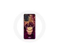 Coque - Maniacase - Samsung Galaxy A32 4G - Manga I Sette Peccati Capitali - Morbido - Nero