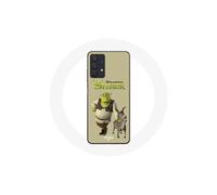 Coque - Maniacase - Samsung Galaxy A32 4G - Nero - Shrek e l'asino - Flessibile