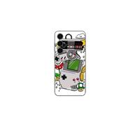 Coque - Maniacase - Samsung Galaxy S24 FE - Silicone - Console Nintendo Vintage - Flessibile