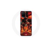 Coque - Maniacase - Vivo Y21s 2021 / Y21 2021 - Nero - Flessibile - Stranger Things Stagione 5