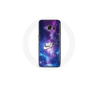 Coque - Nike - Samsung Galaxy S7 Edge - Logo Bianco - Flessibile - Unisex
