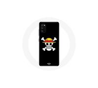 Coque - One Piece - Galaxy A41 - Souple - Testa di Morte - Nero
