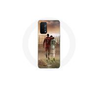Coque - Oppo - A54 5G - Souple - Cristiano Ronaldo - Messi - GOAT