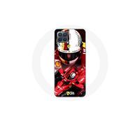 Coque - Oppo - A93 - Formula 1 - Sebastian Vettel - Rosso - Morbido