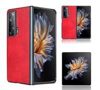 COQUE Per Honor Magic Vs Case, Honor Magic Vs Litchi Pattern Case(Rosso)