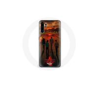 Coque per Huawei P30 Pro Stranger Things Stagione 4 Poster Arte Equipaggi della Nuova Teoria