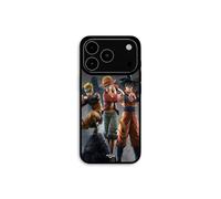 Coque per iPhone 17 Pro Max Sangoku Naruto Luffy One Piece Dragon Ball Z 3D Anime Manga Maniacase