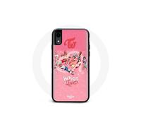 Coque per iPhone XS Max Logo Rosso TWICE Poster What Is Love