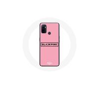 Coque per Oppo A53 Blackpink Gruppo K-pop Logo Fondo Rosa