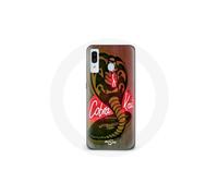 Coque per Samsung Galaxy A20 Logo Cobra Kai Poster Serie