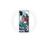 Coque per Samsung Galaxy A21S Tanjiro e Nezuko Demon Slayer Kimetsu no Yaiba Anime
