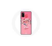 Coque per Samsung Galaxy A41 TWICE Logo Rosso Affiche What Is Love