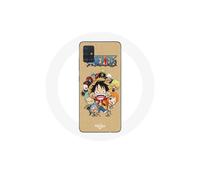 Coque per Samsung Galaxy A71 One Piece Manga Equipaggio di Cappello di Paglia