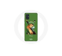 Coque per Samsung Galaxy A71 One piece Manga Zoro spada