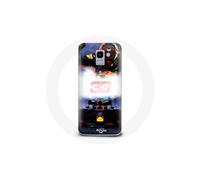 Coque per Samsung Galaxy A8 2018 Formula 1 Max Verstappen Pilota di F1 nero rosso e giallo