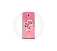 Coque per Samsung Galaxy J6 2018 Logo TWICE Rosso Mostra What Is Love