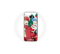 Coque per Samsung Galaxy S6 Edge Karma e Nagisa Assassination Classroom Anime giorno di Natale