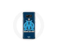 Coque per Samsung Galaxy S8 plus logo Olympique di Marsiglia OM blu