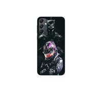 Coque per telefono - MANIACASE - Samsung Galaxy A34 - Silicon - Nero - Black Panther