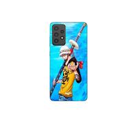 Coque per telefono - MANIACASE - Samsung Galaxy A73 - Silicone - Flessibile - Anime One Piece