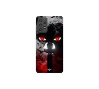 Coque per telefono - MANIACASE - Samsung Galaxy A73 - Silicone - Itachi Uchiwa Naruto - Flessibile