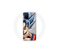Coque per Vivo Y21s 2021 / Y21 2021 Anime Dragon Ball Goku Capelli blu