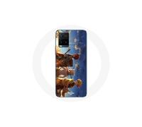 Coque per Vivo Y21s 2021 / Y21 2021 Tanjiro Inosuke e Zenitsu Demon Slayer Kimetsu no Yaiba Anime Manga