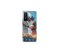 Coque per Vivo Y76 5G Akira Toriyama Son Goku Tombe Maniacase