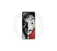 Coque per Xiaomi Mi 11 Lite La casa di carta Berlino Maschera Split
