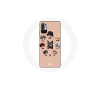 Coque per Xiaomi Poco M3 Pro BTS TinyTAN Animazione Poster RM Jin Suga J-Hope Jimin V e Jungkook