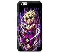 Coque pour iphone 6 / 6s Manga Dragon Ball Sangohan Violet