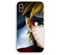 Coque pour iphone X/XS Manga Naruto Blanc