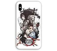 Coque pour iphone XR Manga Demon Slayer Blanc
