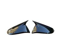 Coque Rétroviseur Voiture Per Per Highlander 2014-2020 Auto Retrovisore Laterale Copertura Dello Specchio Ala Cap Esterno Porta Adesivo Caso Trim In Fibra di Carbonio sguardo Rétroviseur Couverture
