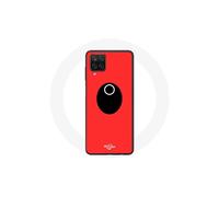 Coque - Samsung - Galaxy A12 - Souple - Rouge - Maschera soldato cerchio Squid Game