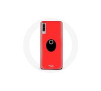 Coque - Samsung - Galaxy A70 - Souple - Rouge - Maschera cerchio Squid Game